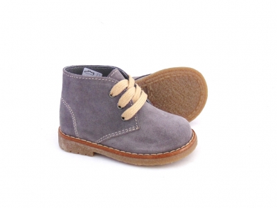 Ghete copii LM, cod 3G1082, seria CREP, gri, piele naturala