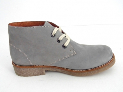 Ghete copii LM, cod 3G1102, seria CREP, gri deschis, piele naturala
