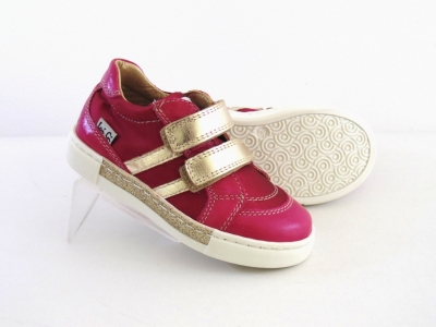 Pantofi sport copii fete Lui.Gi, cod 6A67, seria KIDDY GIRL, purpuriu, piele naturala