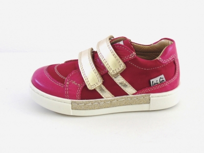Pantofi sport copii fete Lui.Gi, cod 6A67, seria KIDDY GIRL, purpuriu, piele naturala