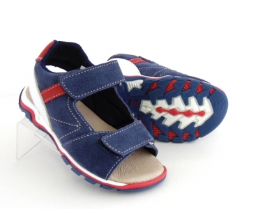 Sandale copii Lui.Gi, cod 3S213, seria BERRY, albastru, piele naturala