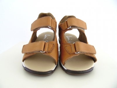 Sandale copii Lui.Gi, cod 3S218, seria BERRY, maro, piele naturala