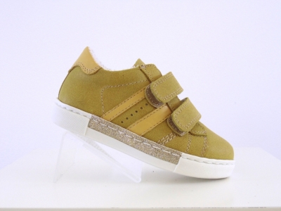 Pantofi sport copii fete Lui.Gi, cod 6A77, seria ANDOS, galben, piele naturala