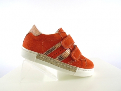 Pantofi sport copii fete Lui.Gi, cod 6A90, seria ANDOS, caramiziu, piele naturala