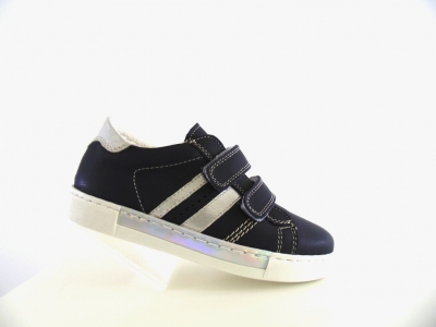 Pantofi sport copii fete Lui.Gi, cod 6A92, seria ANDOS, bleumarin, piele naturala