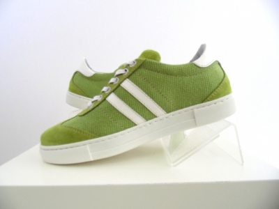 Pantofi sport femei Lui.Gi, cod 2A293, seria NADAL, verde, piele naturala