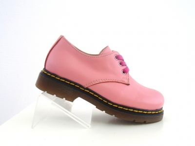 Pantofi copii Lui.Gi, cod 3P16, seria BULL BOYS, roz, piele naturala