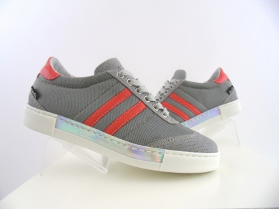 Pantofi sport femei Lui.Gi, cod 2A299, seria NADAL, gri deschis, piele naturala