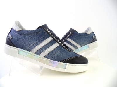 Pantofi sport femei Lui.Gi, cod 2A300, seria NADAL, albastru, piele naturala