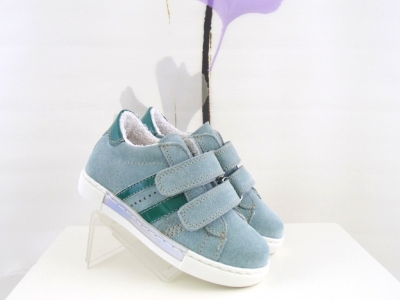 Pantofi sport copii fete Lui.Gi, cod 6A103, seria ANDOS, verde, piele naturala
