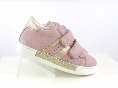 Pantofi sport copii fete Lui.Gi, cod 6A107, seria ANDOS, roz pal, piele naturala
