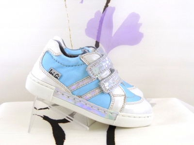 Pantofi sport copii fete Lui.Gi, cod 6A108, seria ANDOS, albastru, piele naturala