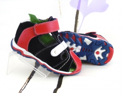 Sandale copii Lui.Gi, cod 3S229, seria SIMBA, bleumarin, piele naturala