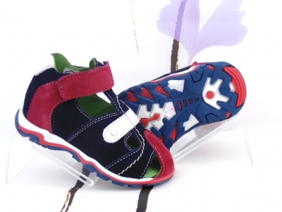 Sandale copii Lui.Gi, cod 3S230, seria SIMBA, bleumarin, piele naturala