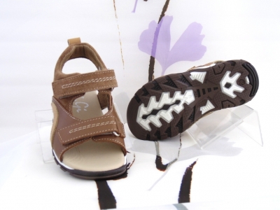 Sandale copii Lui.Gi, cod 3S241, seria JOLIE, maro, piele naturala