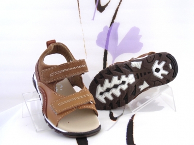 Sandale copii Lui.Gi, cod 3S243, seria JOLIE, maro, piele naturala