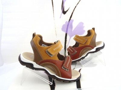 Sandale copii Lui.Gi, cod 3S246, seria JOLIE, maro, piele naturala