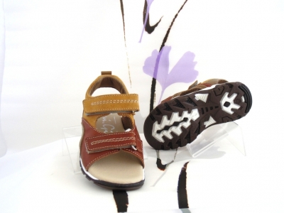 Sandale copii Lui.Gi, cod 3S246, seria JOLIE, maro, piele naturala