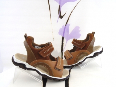 Sandale copii Lui.Gi, cod 3S248, seria JOLIE, maro deschis, piele naturala