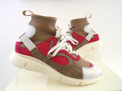 Pantofi sport femei Lui.Gi, cod 2A307, seria VOGUE L, bej, piele naturala