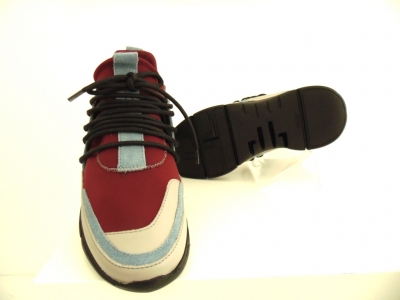 Pantofi sport unisex Lui.Gi, cod 7A6, seria RUNNER, multicolor, piele naturala