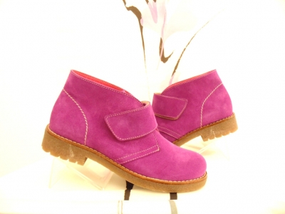 Ghete femei Lui.Gi, cod 2G744, seria CREP SKY, mov, piele naturala