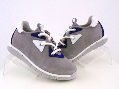 Pantofi sport copii Lui.Gi, cod 3A451, seria LUI, gri deschis, piele naturala