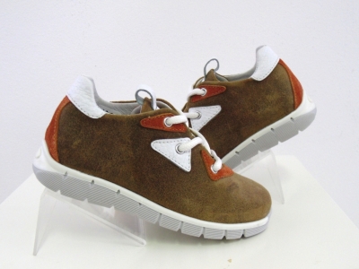 Pantofi sport copii Lui.Gi, cod 3A459, seria LUI, maro deschis, piele naturala