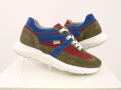 Pantofi sport copii Lui.Gi, cod 3A470, seria MALVIN, khaki, piele naturala