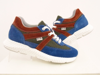 Pantofi sport copii Lui.Gi, cod 3A475, seria MALVIN, albastru, piele naturala