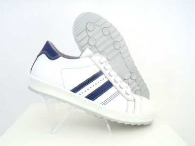 Pantofi sport copii Lui.Gi, cod 3A503, seria ANDOS, alb, piele naturala