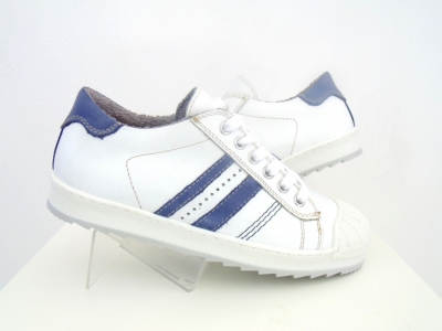 Pantofi sport copii Lui.Gi, cod 3A506, seria ANDOS, alb, piele naturala