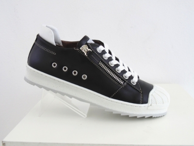 Pantofi sport copii Lui.Gi, cod 3A513, seria ZIPPY, negru, piele naturala