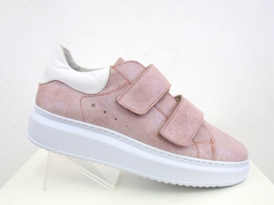 Pantofi sport femei Lui.Gi, cod 2A331, seria CITY, roz pal, piele naturala