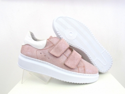 Pantofi sport femei Lui.Gi, cod 2A331, seria CITY, roz pal, piele naturala