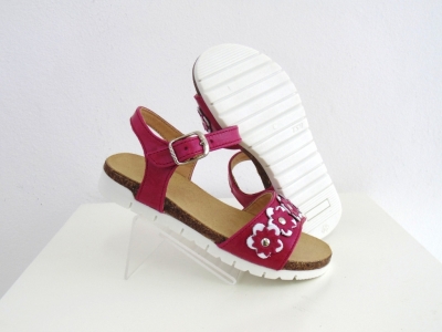 Sandale copii fete Lui.Gi, cod 6S142, seria ELSA, purpuriu, piele naturala